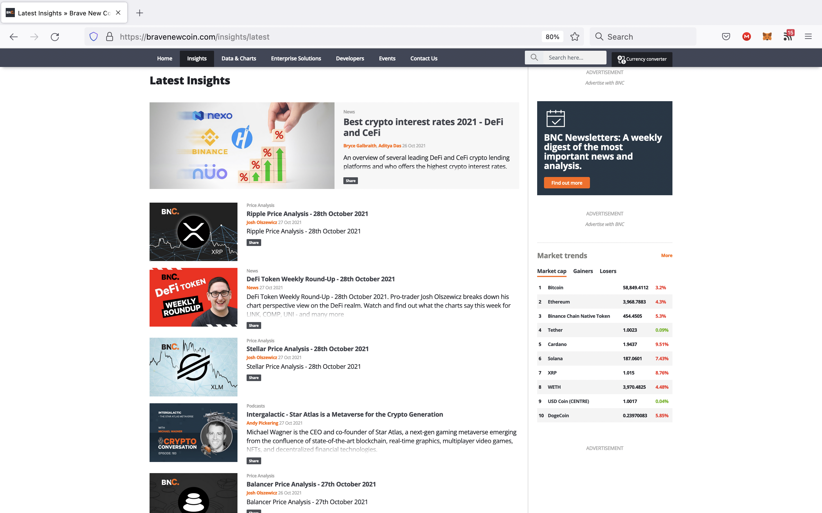 Brave New Coin - Products, Competitors, Financials, Employees, Headquarters  Locations
